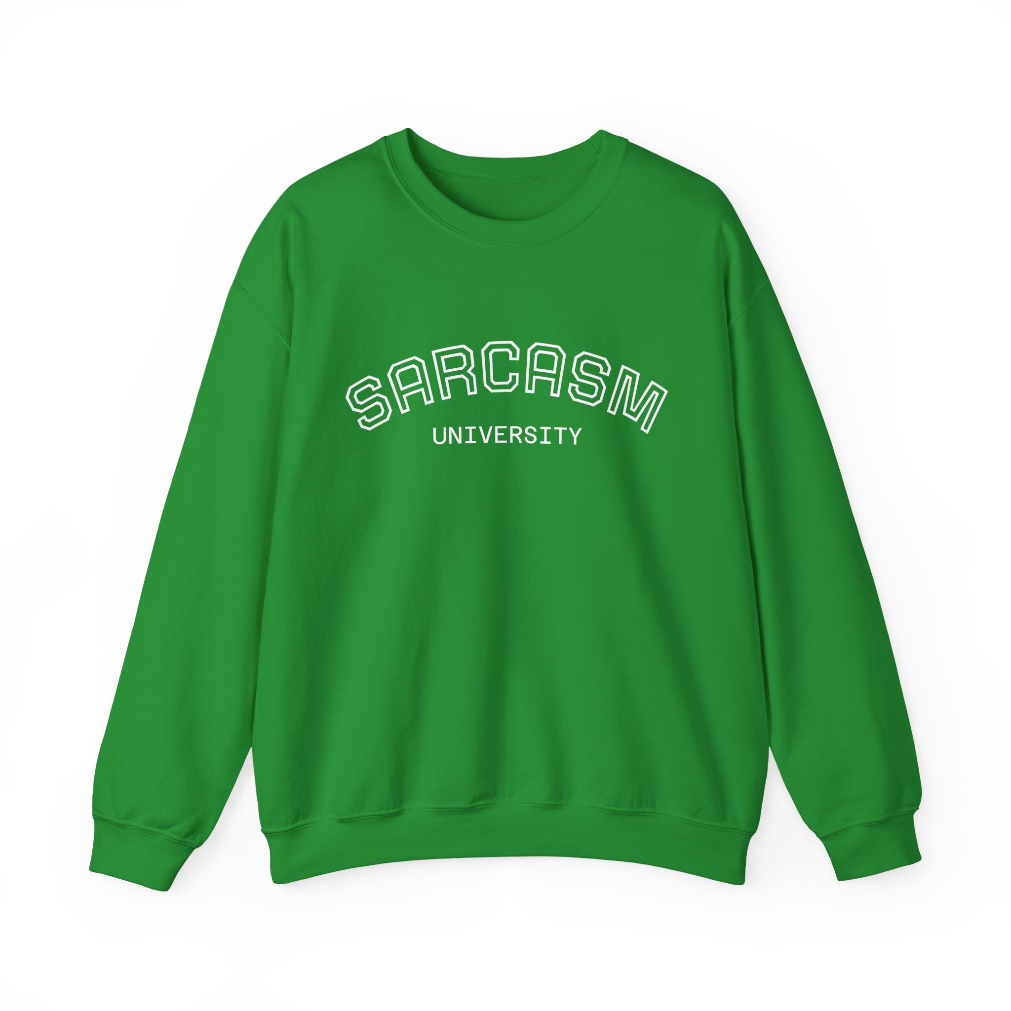 Sarcasm University Crewneck Sweatshirt – Funny College Style Sweatshirt 8 Sarcasm University Crewneck Sweatshirt – Funny College Style Sweatshirt - Image 8