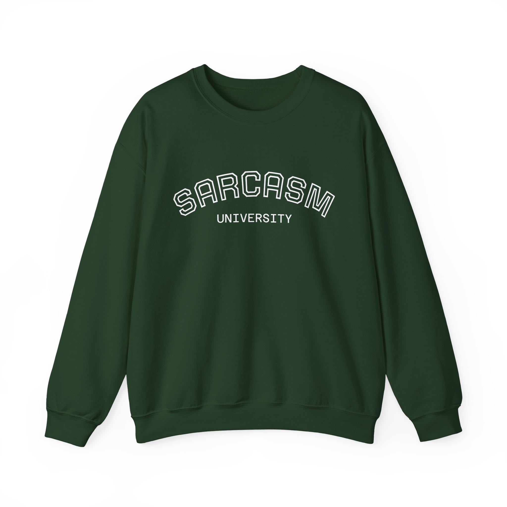 Sarcasm University Crewneck Sweatshirt – Funny College Style Sweatshirt 7 Sarcasm University Crewneck Sweatshirt – Funny College Style Sweatshirt - Image 7