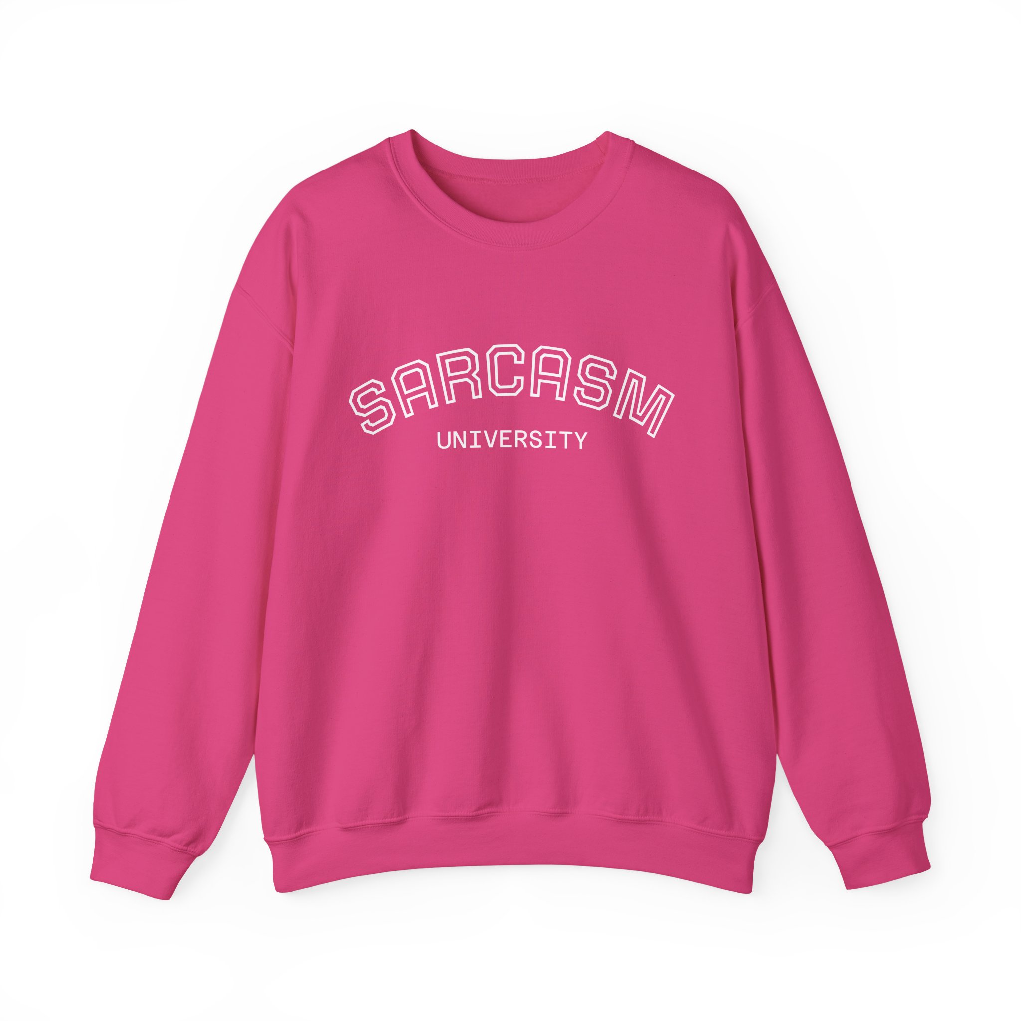 Sarcasm University Crewneck Sweatshirt – Funny College Style Sweatshirt 11 Sarcasm University Crewneck Sweatshirt – Funny College Style Sweatshirt - Image 11