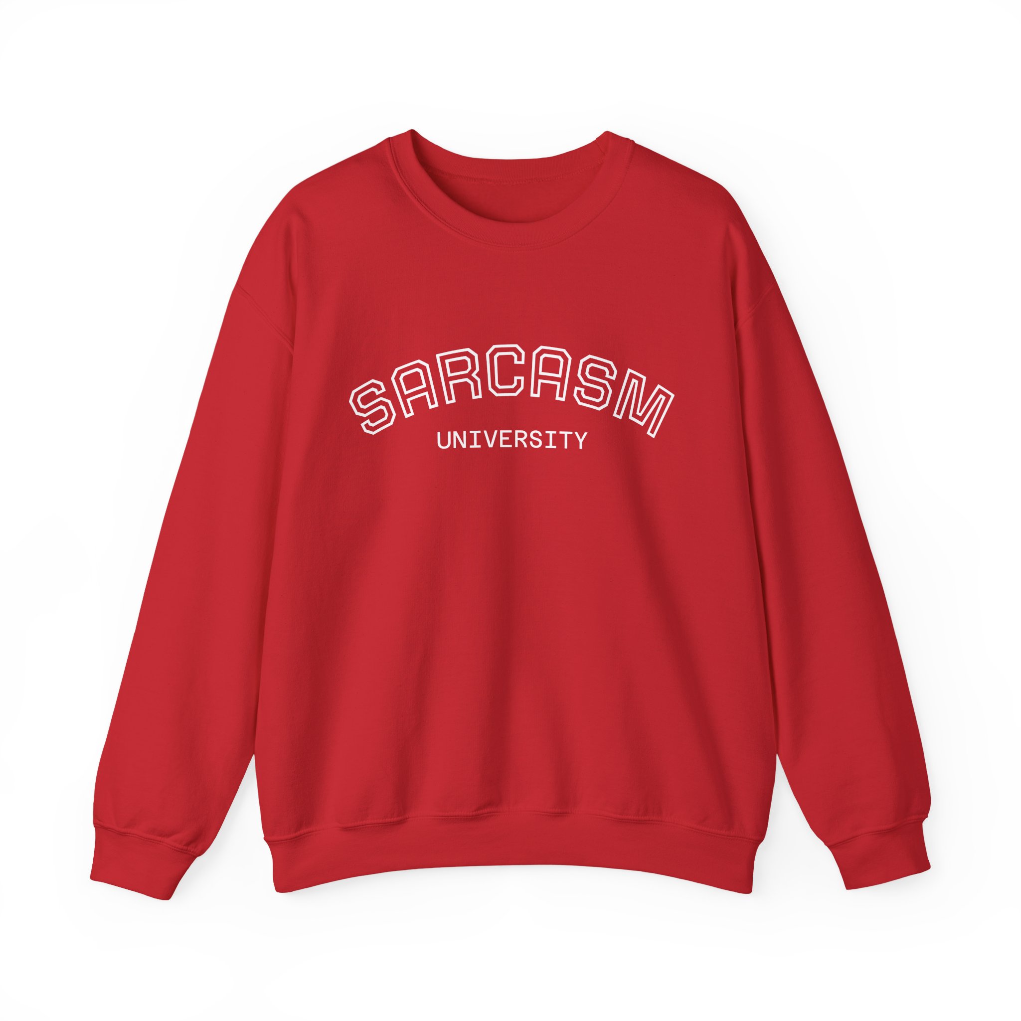 Sarcasm University Crewneck Sweatshirt – Funny College Style Sweatshirt 12 Sarcasm University Crewneck Sweatshirt – Funny College Style Sweatshirt - Image 12