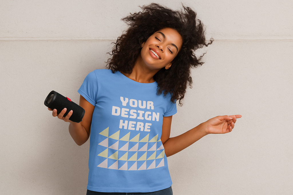 girl in tshirt